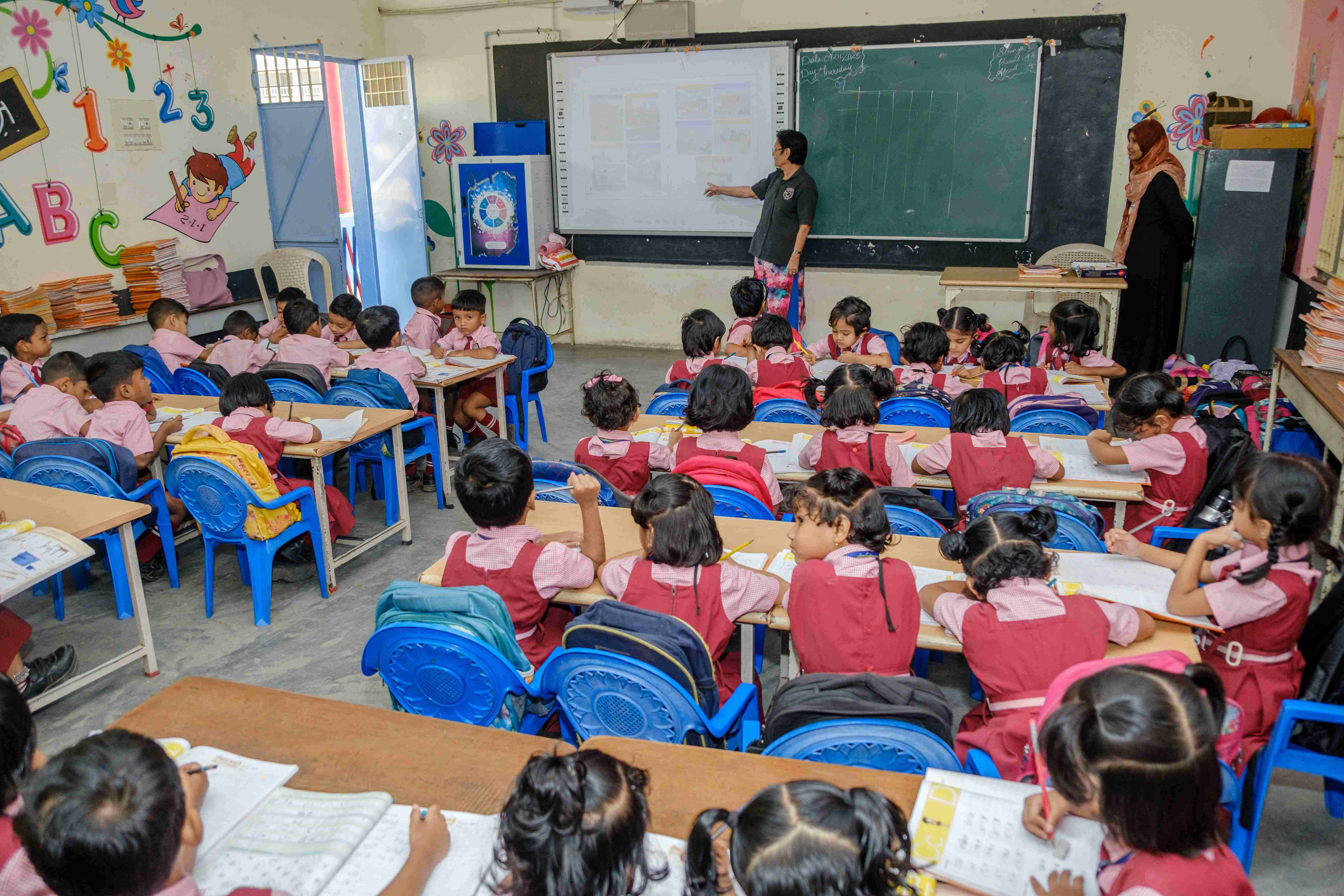 Students Engaging with Technology